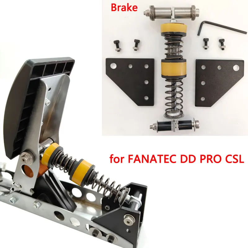 Simracing Pedal Throttle Brake Clutch Hydraulic Damping Modified Upgrade Accessories For FANATEC DD Pro CSL Pedal