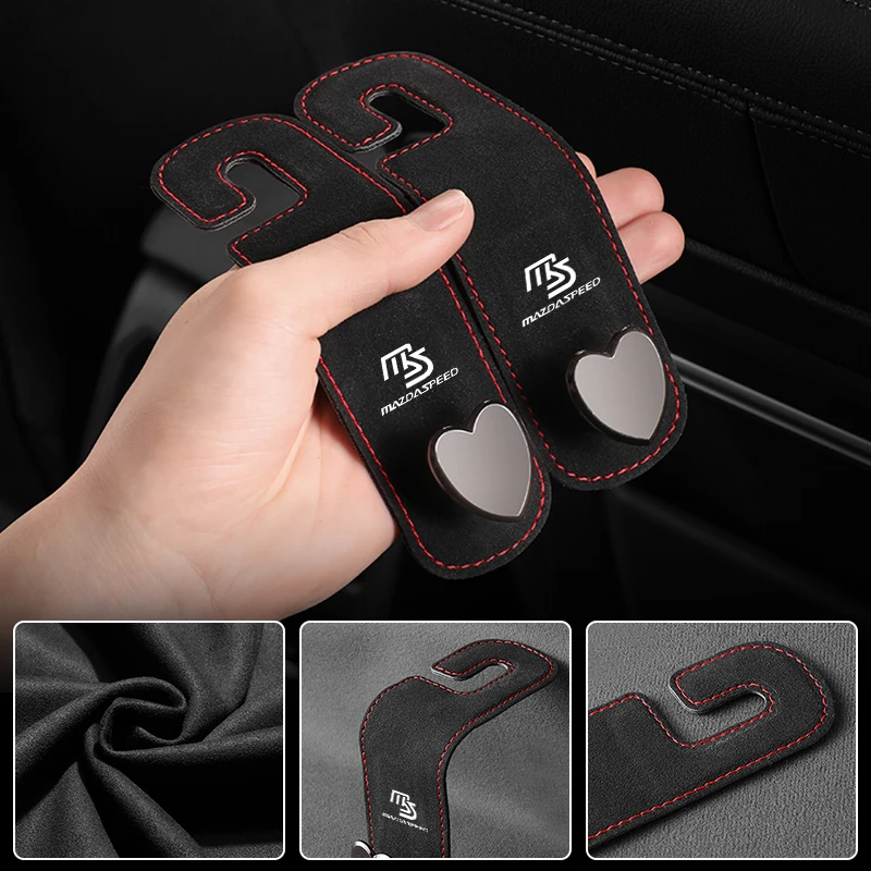 Gancho universal para colgar bolsas en el asiento del coche, accesorios para automóviles Mazda 6 3 CX5 5 2 323 CX7 Demio Atenza Axela MX30 CX30 CX3