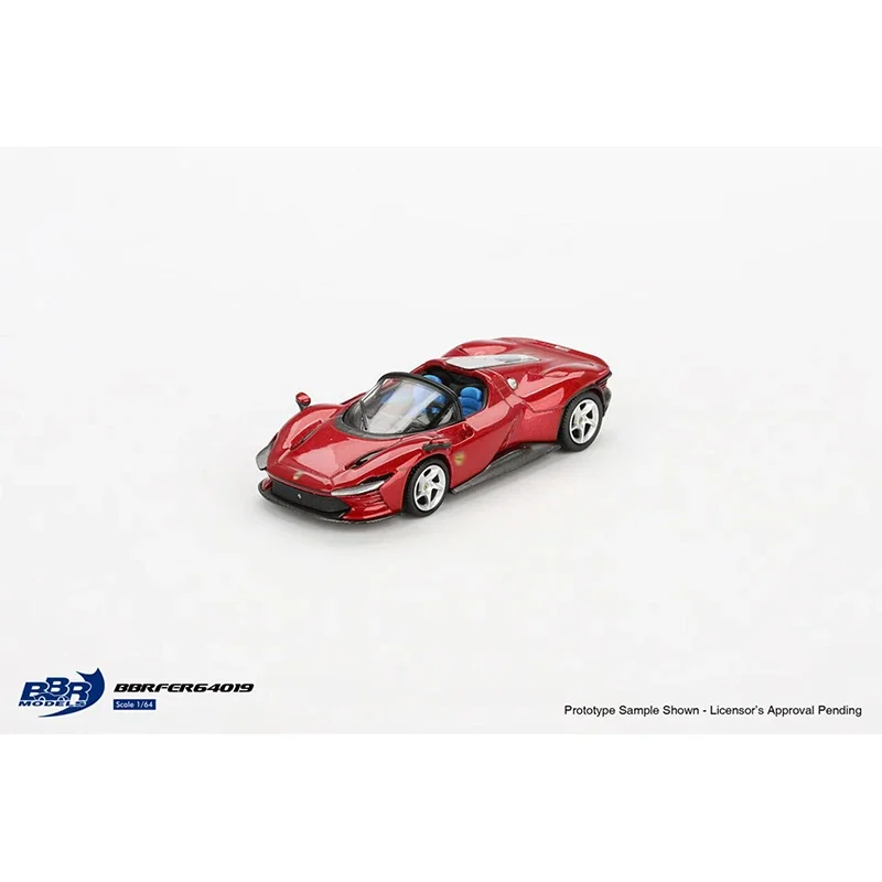 Przedsprzedaż BBR 1:64 Daytona SP3 Rosso Imola Diecast Diorama kolekcja modeli samochodów miniaturowa zabawka