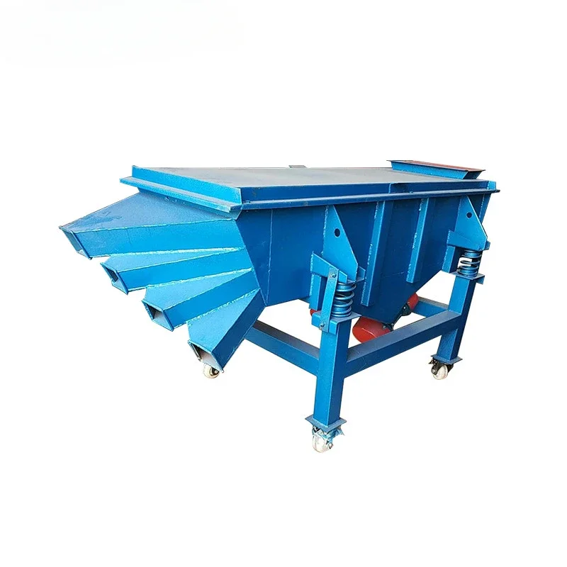 

Linear Vibrating Screen Salt Grain Vibrating Sifter Sieve Equipment