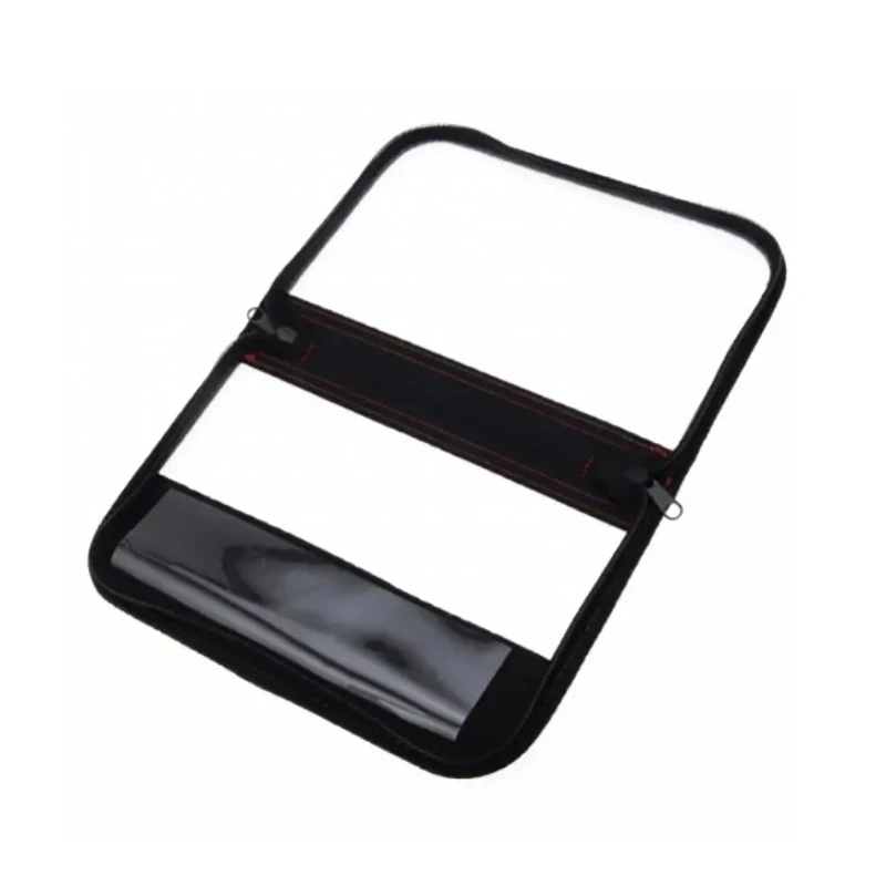 Plastic Transparent Visual Squid Jig Lure Hooks Storage Case With Two Way Zipper Fishing Lures Bag For Storing Squid Hooks Lure