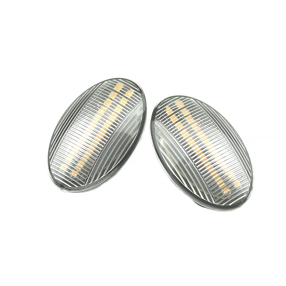 For Opel Astra F Sintra Vita Fit For 03.1991-03.2001 Dynamic LED Flashing Turn Signal Side Marker Lamp Car Light 93176063