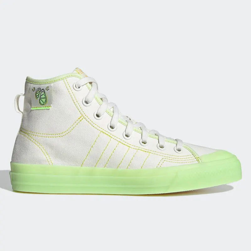 Adidas Authentic Three Leaves NIZZA HI RF Men's Women's Classic Sports Shoes GX2706