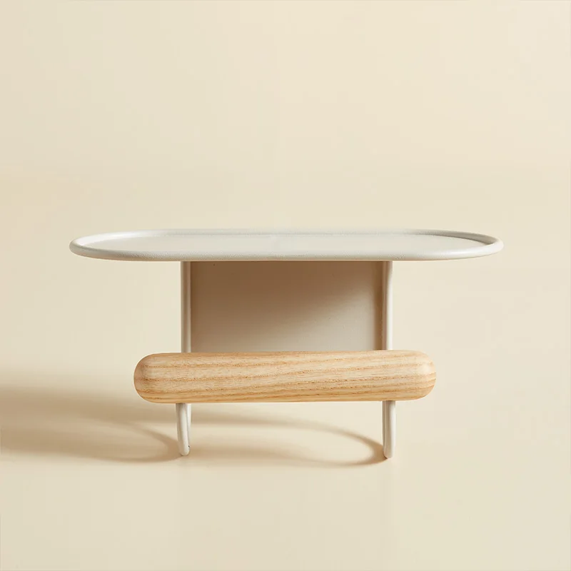 

Настенная полка для хранения туалетной бумаги, съемный деревянный стержень, держатель для салфеток, прочный органайзер для рулонной бумаги для ванной комнаты