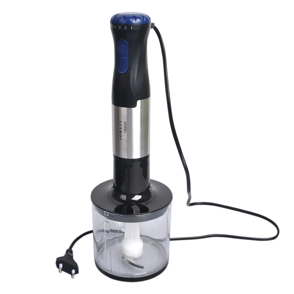 4 in 1 Hand Portable Blender For Kitchen Electric Mixer Machine 1000W Meat Grinder Juicer Food Processors Chopper Beater 블렌더 믹서기