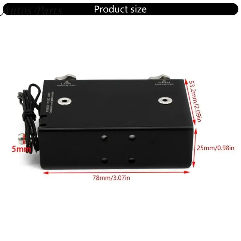 57BA Low Noise Double Stage Electronic Boosts Controller Suitable for Comfortable Driving Improved Acceleration Response