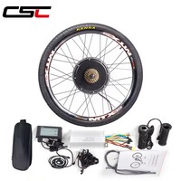 CSC Electric bicycle Conversion Kit 48V 1500W Brushless hub Motor Wheel Rear 26\