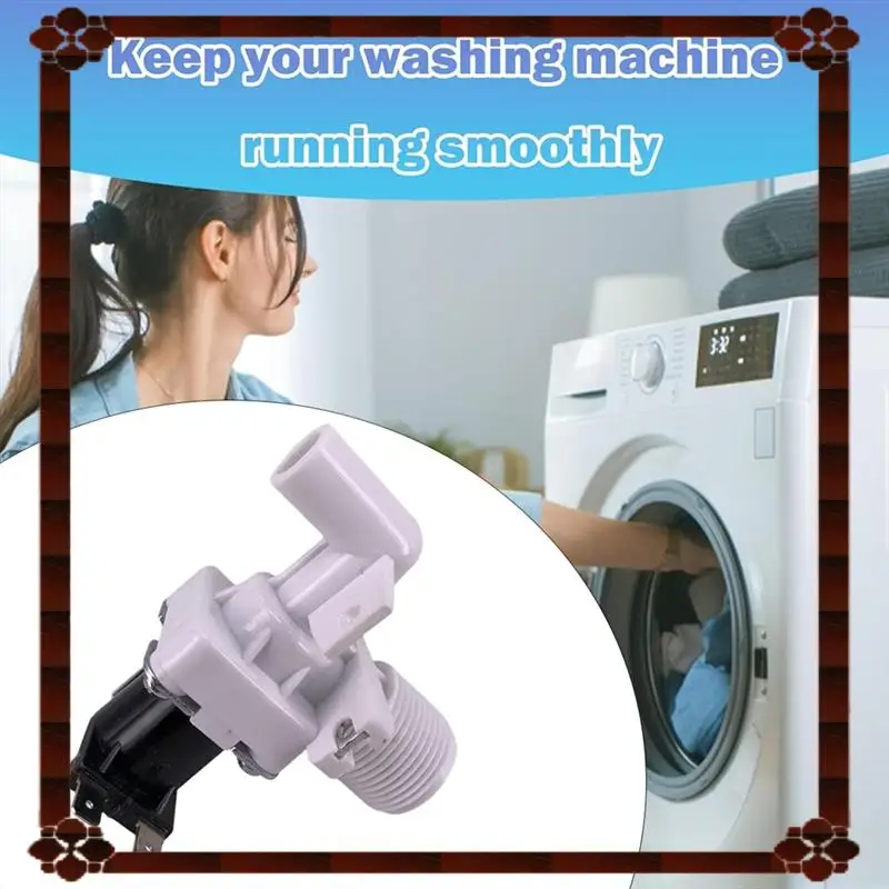 Consegna in 24 ore FCD270B-C Valvola di ingresso Ebow Solenoide di ricambio per Midea Royalstar Washer-AC 220 V-240 V Lavatrice Ingresso V