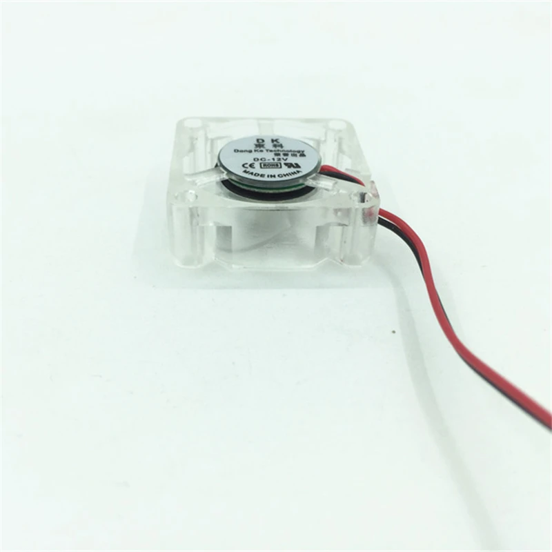 4.3CFM 1.2W 10500rpm USB DC5V 12V 24V 3010 Transparent hydraulic bearing Mini cooling fan air blower 30x30x10mm