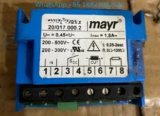 

Выпрямитель Mayr 20/017.000.2 10/017.000.2 2/017.000.2 Роба-переключатель