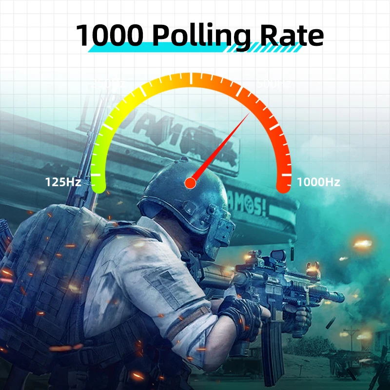 Mouse da gioco MACHENIKE M7 PAW3395 Mouse ergonomico ricaricabile Wireless Bluetooth 16000 DPI Batteria a lunga durata Dual Mode RGB Gamer