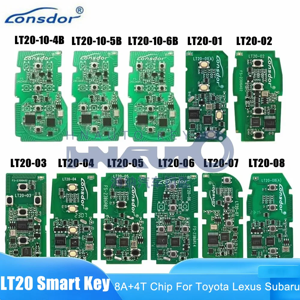 Lonsdor LT20 8A+4D Smart Key LT20-01 LT20-02 LT20-03 LT20-04 LT20-05 LT20-06 LT20-07 LT20-08 LT20-10 Support K518 K518ISE KH100+