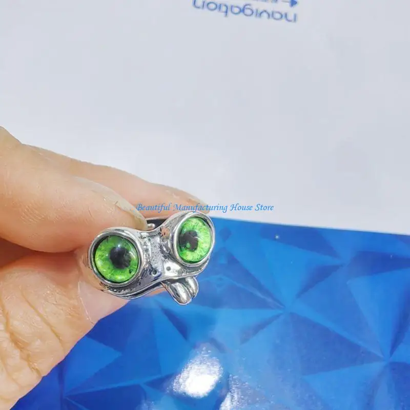 

E56A Open Rings Ring Silver Color Engagement Wedding Couple Ring Jewelry Gift