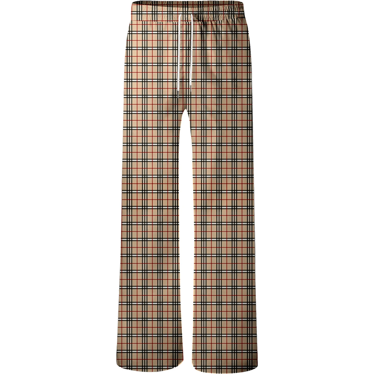 Nieuwe losse casual thuisbroek voor heren Lente en herfst Dunne stijl Huidvriendelijke ijszijde airconditioningbroek