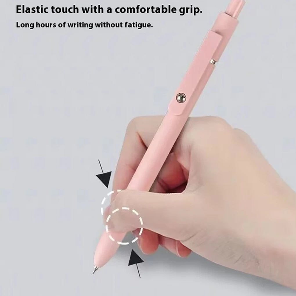 5 Pcs/Set AssortedColor Smooth Writing Gel Pens 5 Pcs Fine Point Ink Pens Set Cute Office And School Supplies 0.5mm