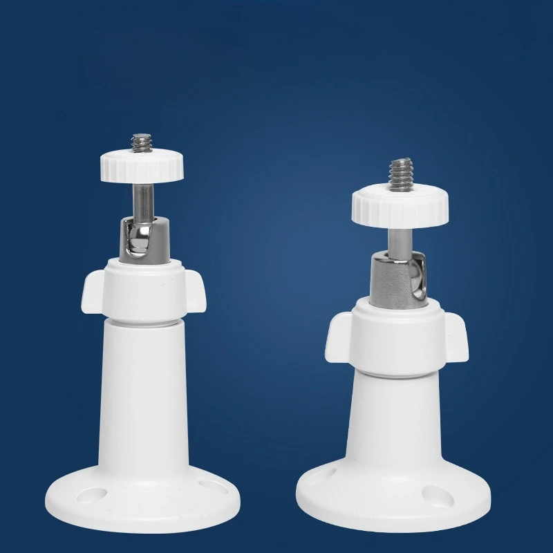 2Pcs Universal Adjustable Security Camera Mount Bracket, Multi‑Angle Ball‑Head Surveillance Camera Base Holder for Ceiling