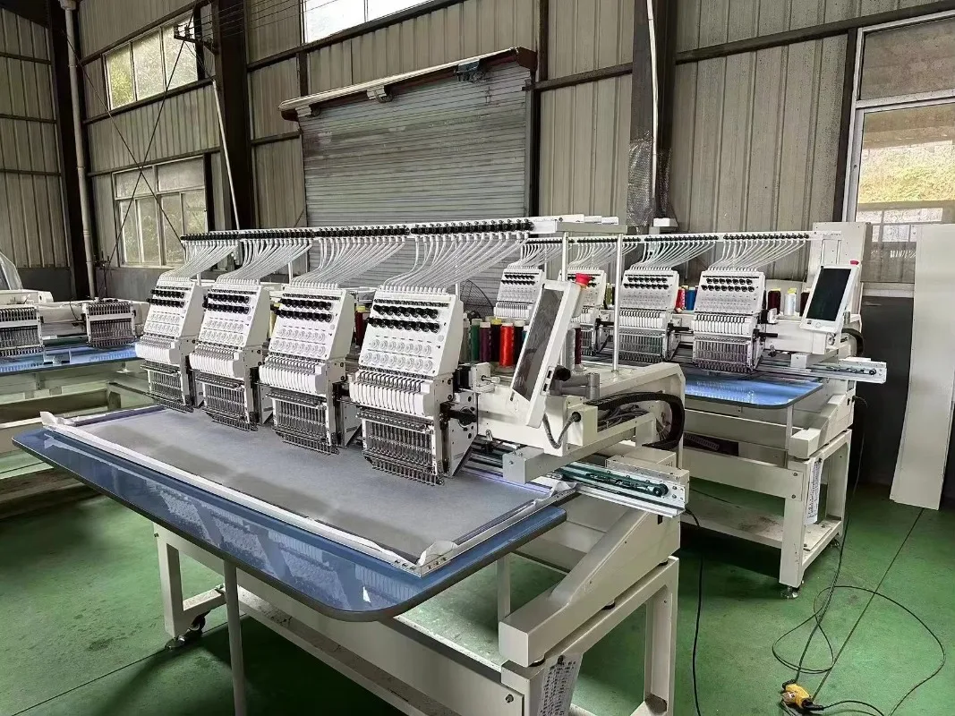 Automatic Embroidery Machine Industrial Equipment for Clothing Logo Textile and Decorative Embroidery