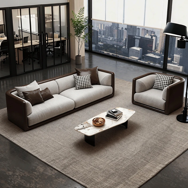 Sofá de Línea Recta para Reuni - Office Furniture For Sale reseña y precio