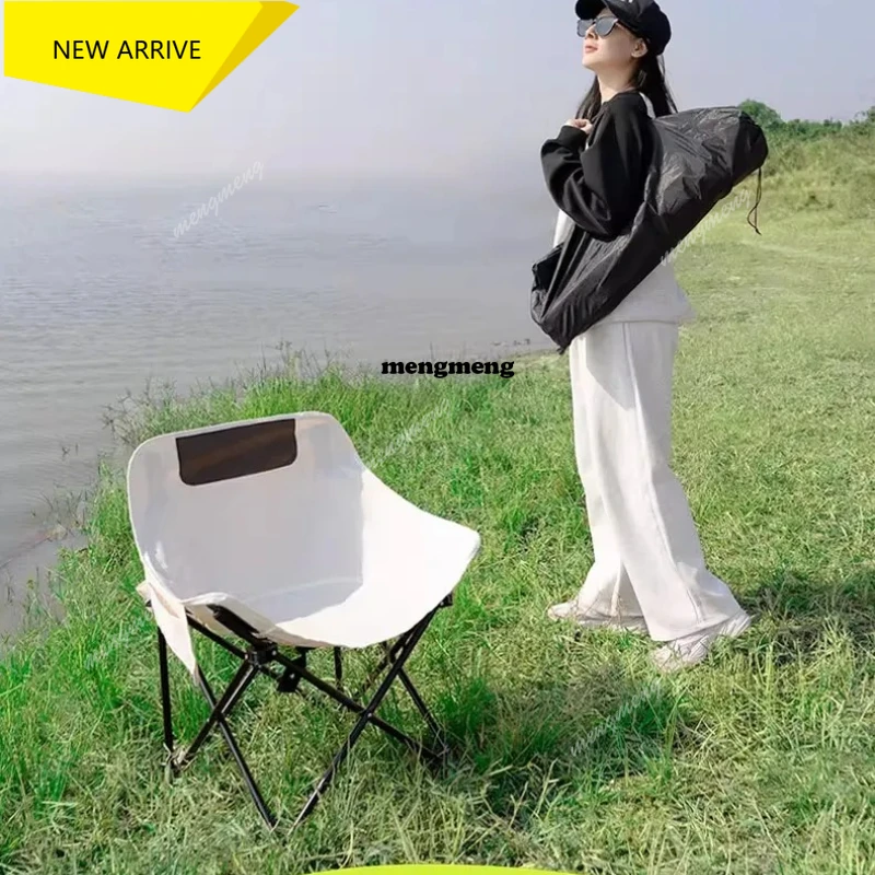 

M138 Foldable Ultralight Camping Chairs Black Low Women Reclining Beach Chairs Backrest Outdoor Silla Playa Reclinables Furnitur