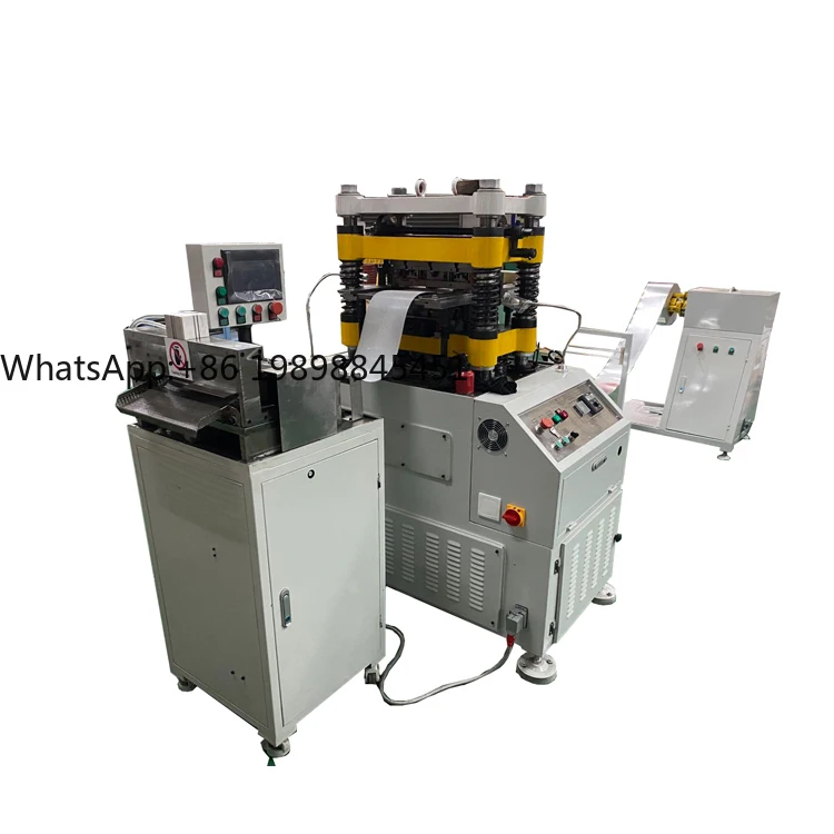 Wärme Austausch Fin Mechanische Metall Punching Fin Press Line Maschine