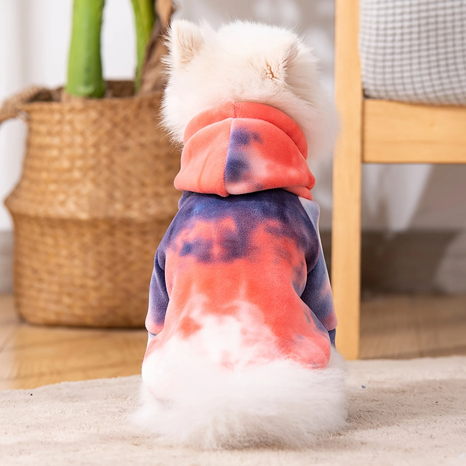 Cozy Cat and Dog Hoodie - Perfect for Small Pets and Puppies - Cute and Comfortable Pet Clothes