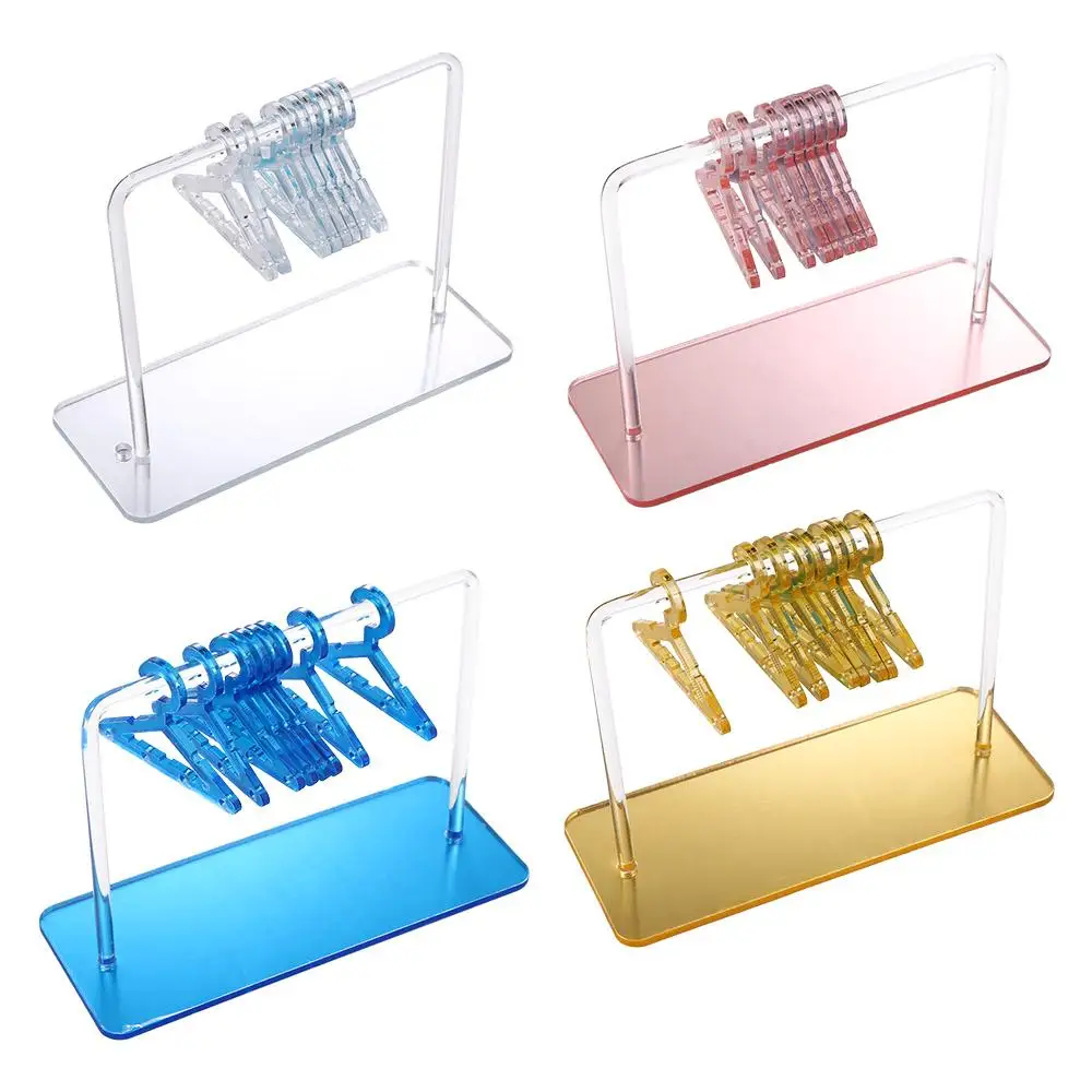 Decor Coat-hanger Shape Gift Storage Closet Earring Display Stand Jewelry Show Case Earring Rack Holder Jewelry Organizer