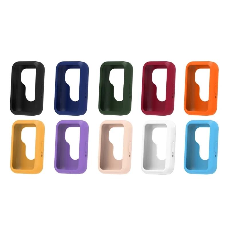 Soft Silicone Case Protective Cover for GXY Fit 3 Bracelet Full Coverage Guard Multiple Color Option L41E