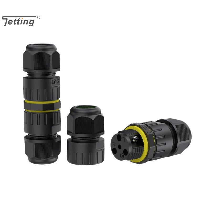 1Pcs M16 Wire Range 3.5-10mm Junction Box Outdoor 2/3 Way Waterproof IP68 Electrical Cable Connector Suitable For Repair Extend