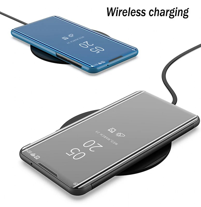 Poco-x3 قضية مرآة ذكية حامل الوجه غطاء ل Pocophone Poco X3 برو Nfc ليتل X 3 Nfs Pocox3 حافظة Poxo Poko X 3 كوكه Fundas