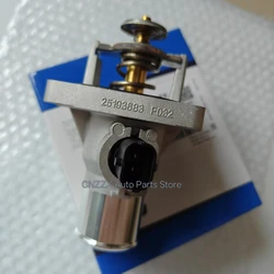 OEM# 25193683 Engine Coolant Thermostat Assembly For Chevrolet Cruze Sonic Aveo Astra Zafira Signum  55597008 55578419