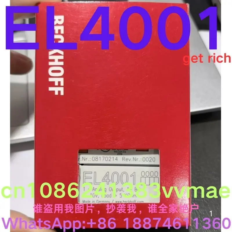 nuevo, módulo EL3001 EL4001