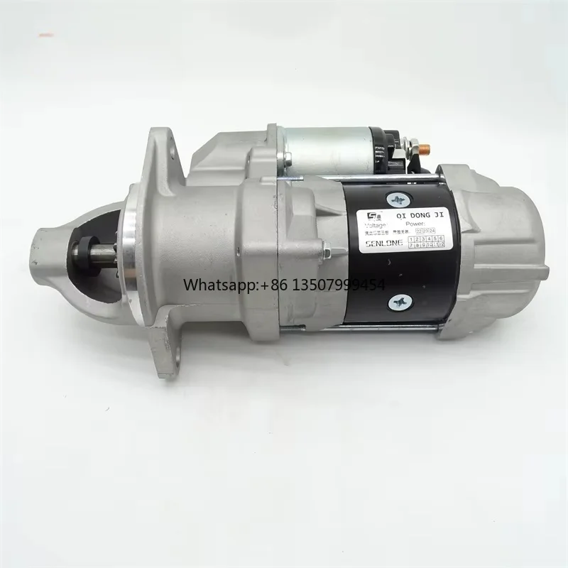 

H06C H07C H07D Starter Motor 28100-2040 28100-2041 28100-2042 for Hino H08C Diesel Engine Spare Parts Excavator Accessories