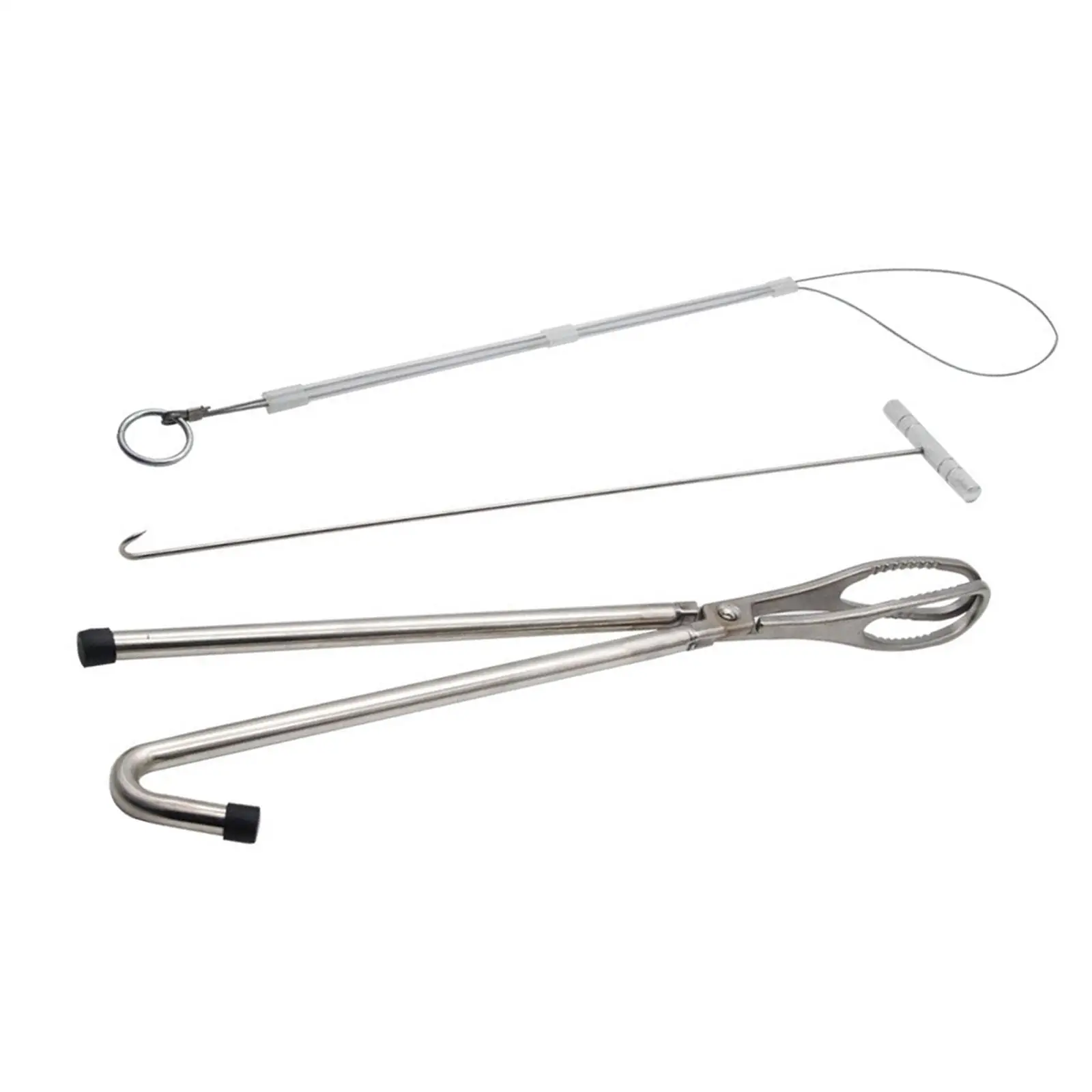 Animal Midwifery Kit Sturdy Stainless Steel Pig Birthing Rope Hook Plier Set for Farm Veterinary Use