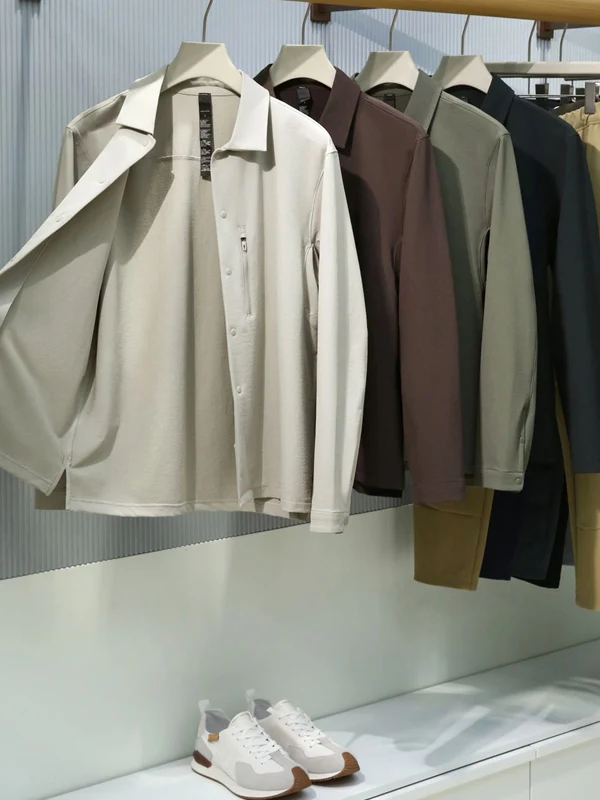 

Легкая водонепроницаемая осенняя мужская куртка класса люкс в стиле преппи, приталенного кроя, из нейлона и полиэстера, с длинными рукавами, для молодежи