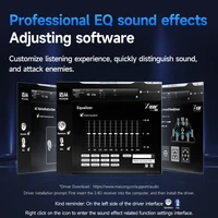Casque MCHOSE V9 Pro 2 avec microphone, trois modes, Bluetooth sans fil, accessoires pour casque de jeu PC, V9 Pro MCHOSE 5