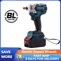 520N.m Cordless Electric Impact Wrench Brushless 1/2 inch Electric Wrench Hand Drill Socket Power Tool For 18V Battery