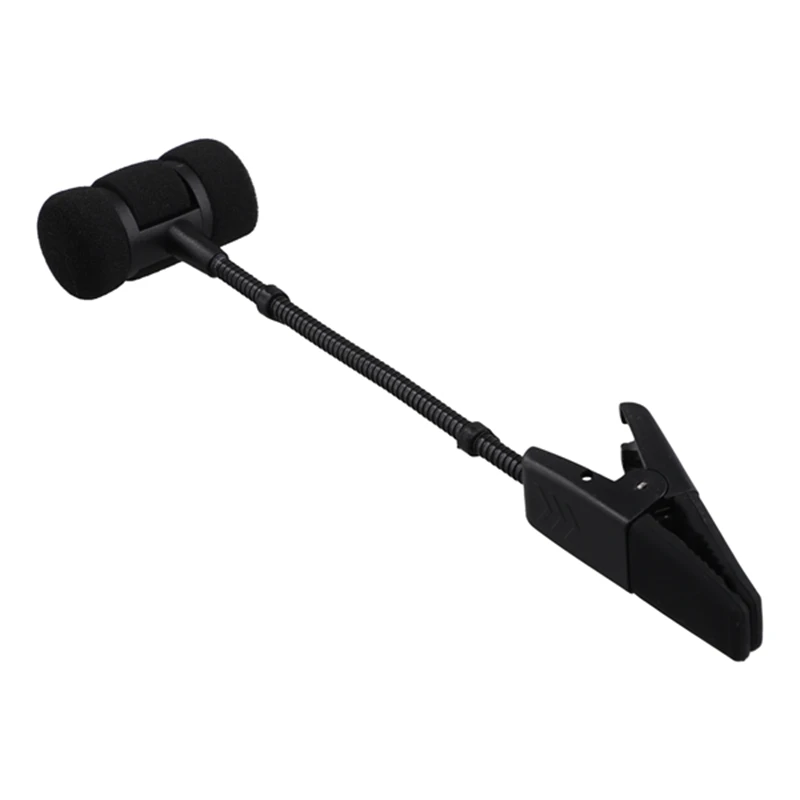 Saxophone Microphone Mount Instrument Shockproof Mount Saxophone Specific Microphone Universal Stand Clip