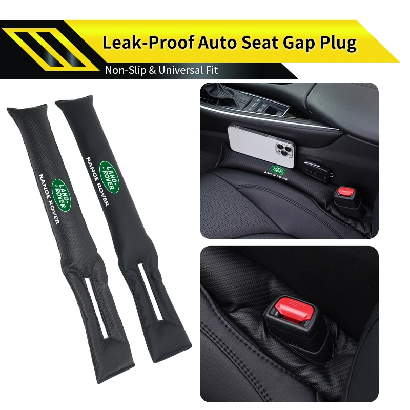 Car Seat Gap Filler Leather Side Seam Strip Leak-Proof Plug Accessories For Land Rover Range Rover Evoque Velar Defender - view 5