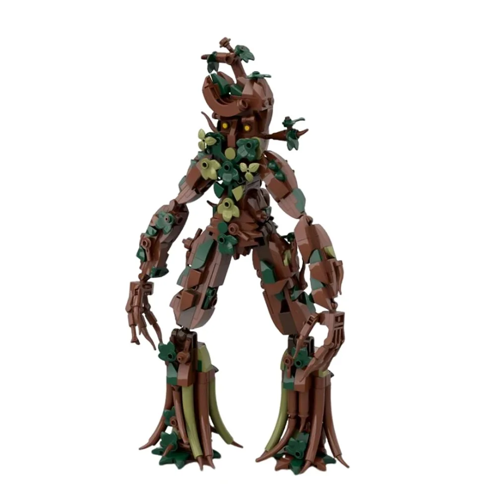 Shepherd Tree Beard Man Building Blocks Treebeard Creative Bricks Model Assemble Toys Children Birthday Gifts Christmas 510Pcs