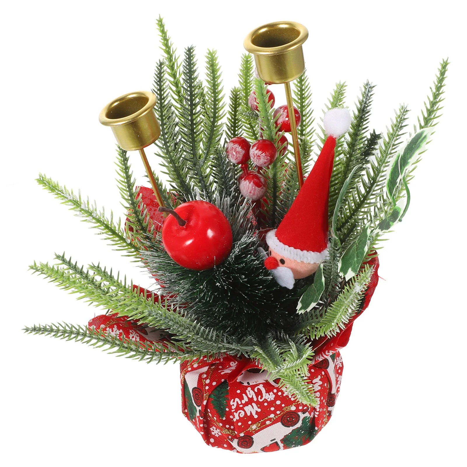 

Christmas Desk Decoration Realistic Fruit Holder Christmas Centerpiece Holiday Table Ornament Desktop Adornment Festive