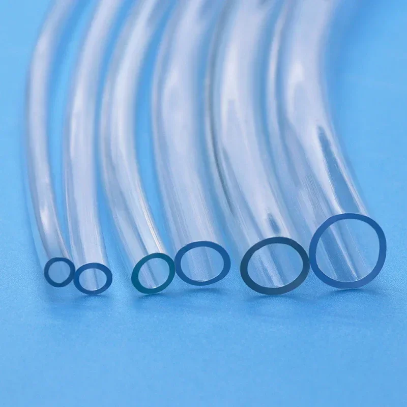 1M/3M/5M Transparent PVC Plastic Hoses High Quality Water Pump Tube 2 3 4 5 6 8 10 12 14 16 18 20 25mm Inner Diameter PVC Tube