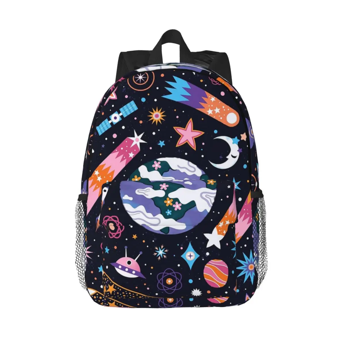 

Planet Earth Backpack Hot Sale Daypack Large Capacity Boys Girls BookBag Shoulder Bags for Men Women Kids School Bag