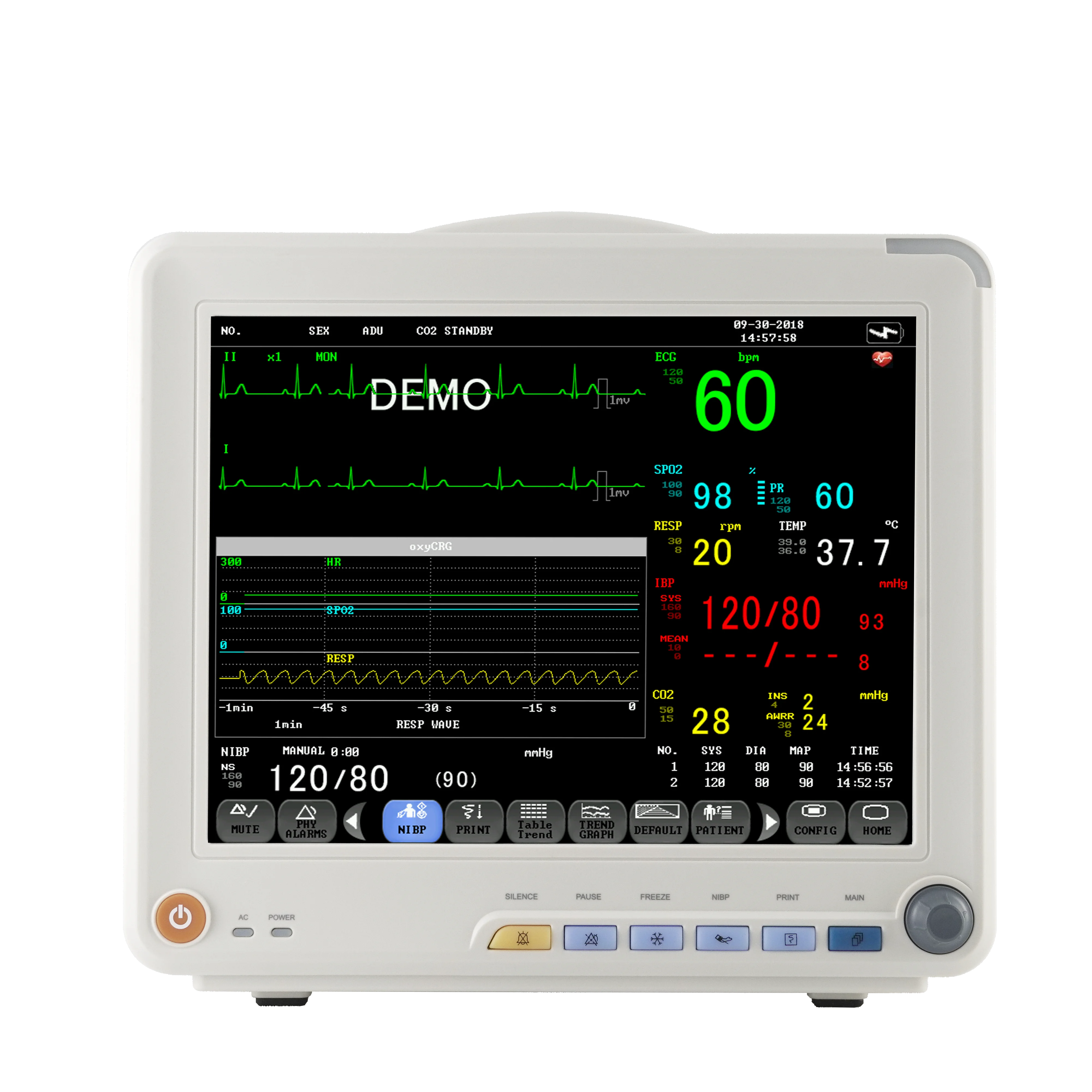 Factory Made Online Technical Support Equipment Medicals: MRI Compatible Patient Monitor