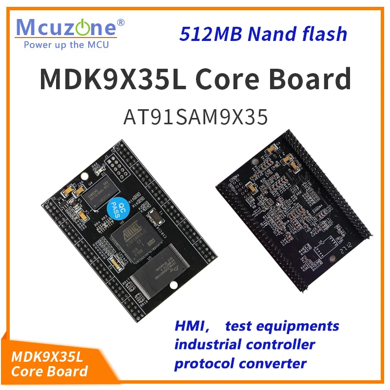 

MDK9X35L CORE BOARD,ATMEL AT91SAM9X35 HMI,industrial,vehical,medical,home appliances.bare metal,Linux SW SDK ARM9 SAM9X35