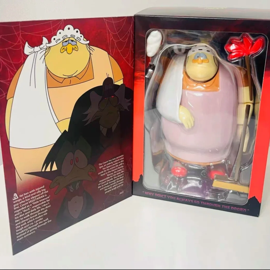 New Happy Childhood Vegetarian Count 1/12  Anime Toy Destruction Maid Count Duckula Nanni NewHC01 12cm Figure Model Toys