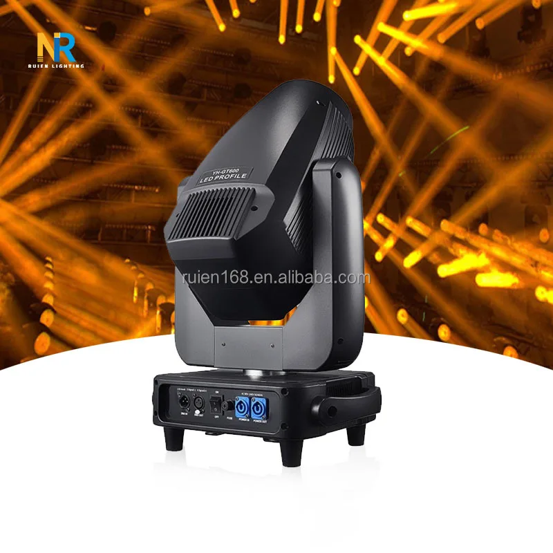 Professional 600w LED Profile Moving Head Light DMX Framing Shutter Stage Profile Light For Theater Show