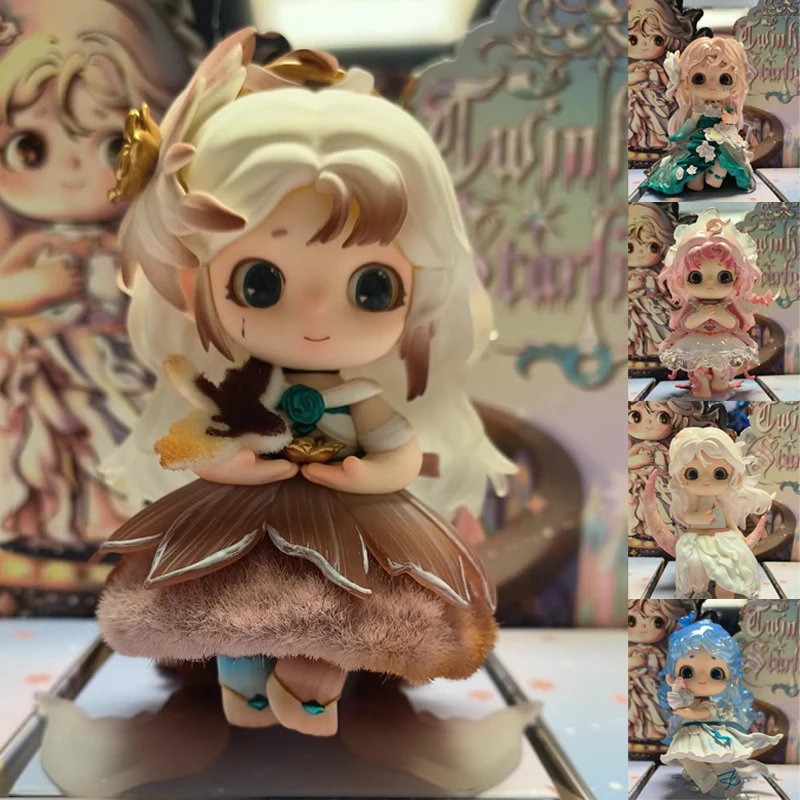 

Аутентичный новый продукт, черная игровая гречка, сверкающие звезды, слепая коробка, модная игровая кукла ручной работы, милая игрушка, женский подарок на день рождения