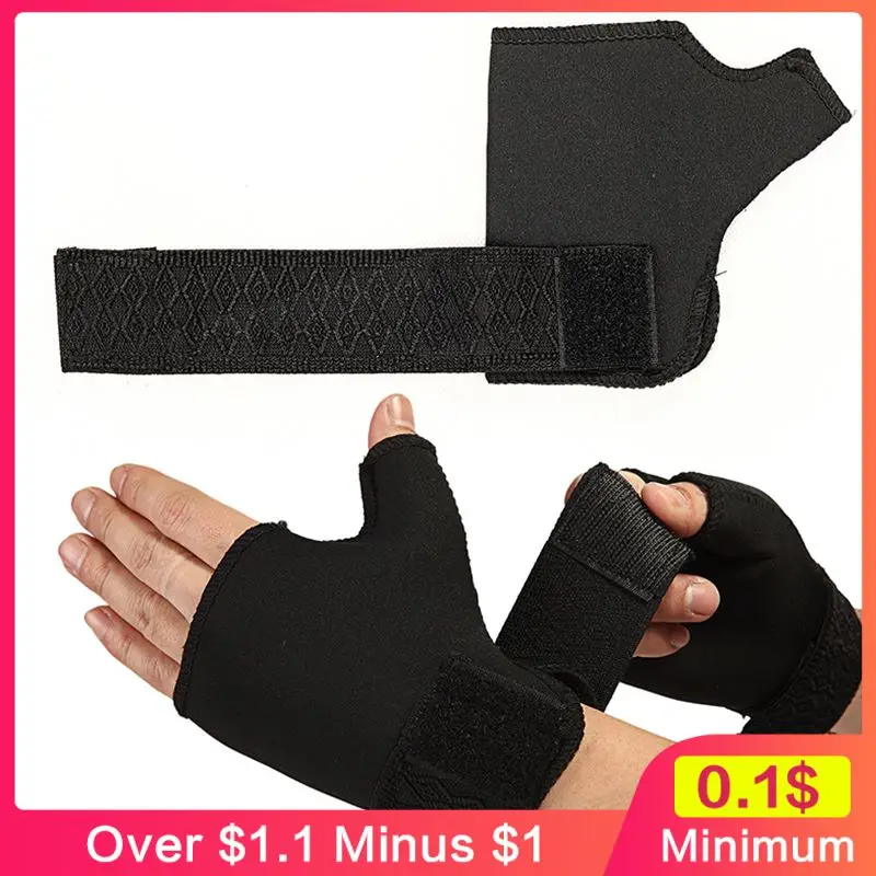 Adjustable Durable Support Thumb Brace Guard Premium Quality Breathable Soft Half Finger Gloves Ultimate Comfort Boxing Gloves