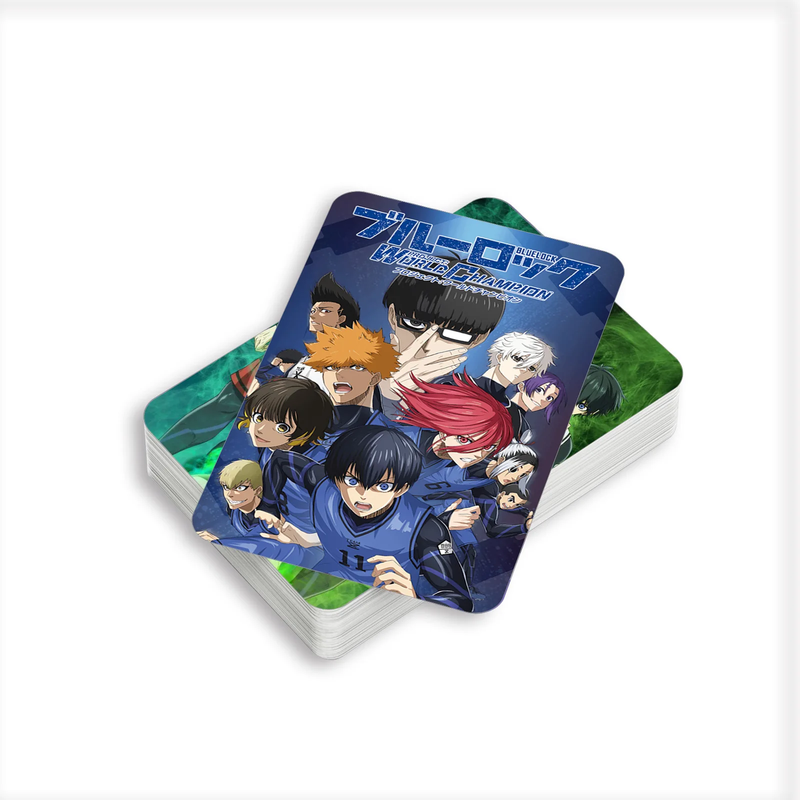 96Pcs/Set Blue Lock Lomo Card 60Pcs Mini Cards With 36Pcs Stickers Japanese Anime HD Photocard Fan Collection Cards