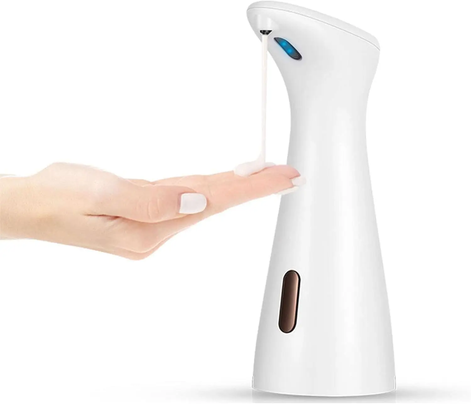 

Automatic Touchless Soap Dispenser with IPX6 Waterproof Rating for Bathroom and Kitchen Countertop